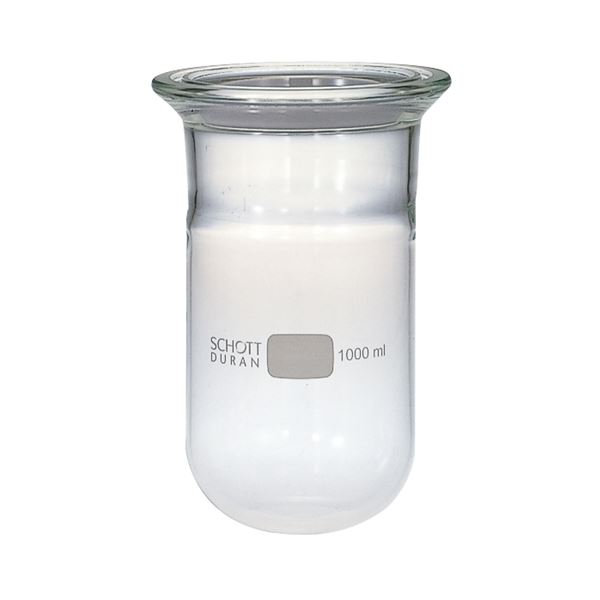 【柴田科学】セパラブルフラスコ 円筒形 バンド式(SCHOTTタイプ) 150mm 10L 005580-10000