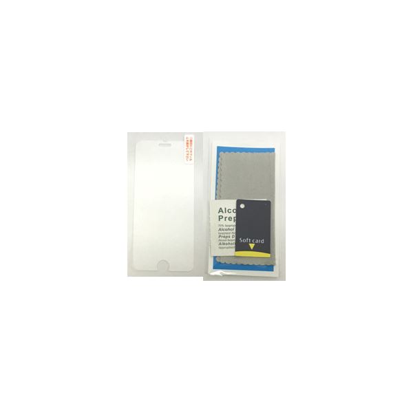 (まとめ)E-SELECT iPhone6/6S用保護ガラスフィルム 厚み0.2ミリ 日本製ガラス ES-I6GLS02CL【×3セット】 - 画像 (2)