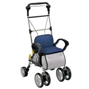 シルバーカー/手押し車 【スタンダードタイプ】 押し手の高さ:最大105cm 手元ブレーキ 幸和製作所 〔介護用品 福祉用品〕