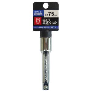 (業務用30個セット) H&H エクステンションバー/作業工具 【全長:75mm 差込角:9.5mm】 SE3-75 3/8×75