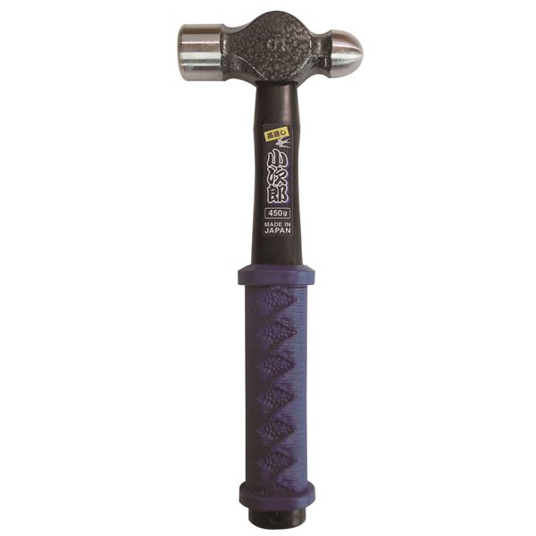 (業務用6個セット) サムライハンマー/大工道具 【ツバメ返し 小次郎】 φ33mm/103mm ポリプロピレン製ハンドル HK-526