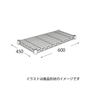 エレクター ホワイトシェルフ H1824W1