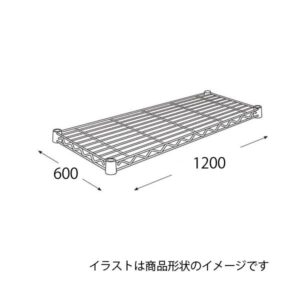 エレクター ホワイトシェルフ H2448W1