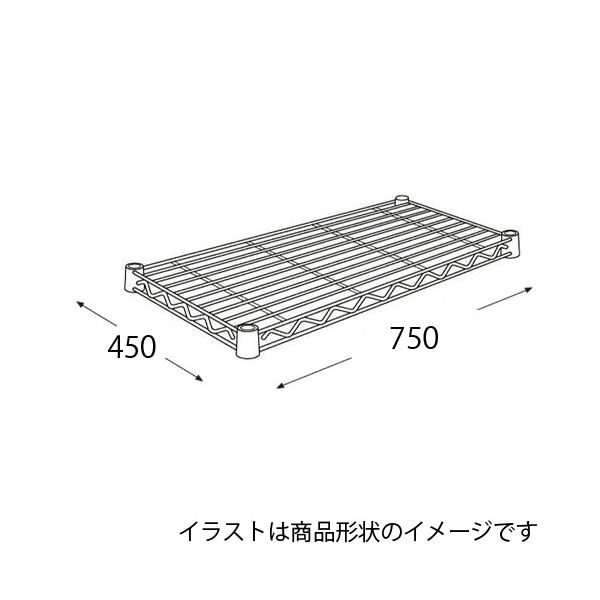 エレクター ホワイトシェルフ H1830W1