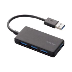 エレコム USBハブ4ポート3.0対応 U3H-A416BBK