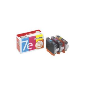 (業務用2セット)【純正品】 Canon キャノン インクカートリッジ/トナーカートリッジ 【BCI-7e/3MP 3色パック】 ×2セット