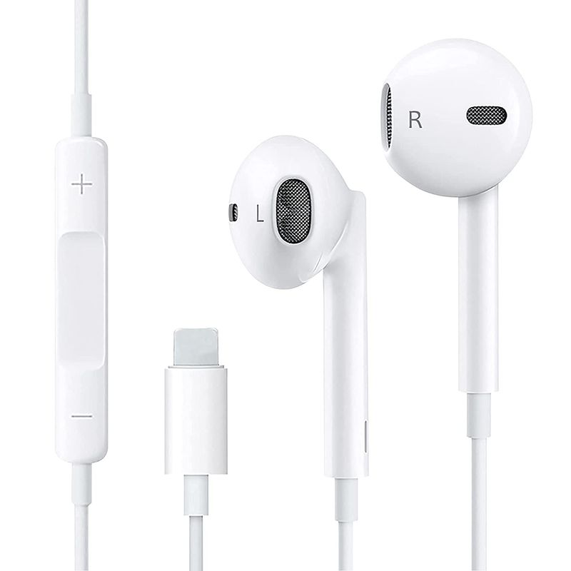 2022 イヤホン 有線 イヤフォン HIFI透明な音質 重低音 マイク付き 音量調整 通話可能 対応 iPhone14/13/12/11/ - 画像 (5)