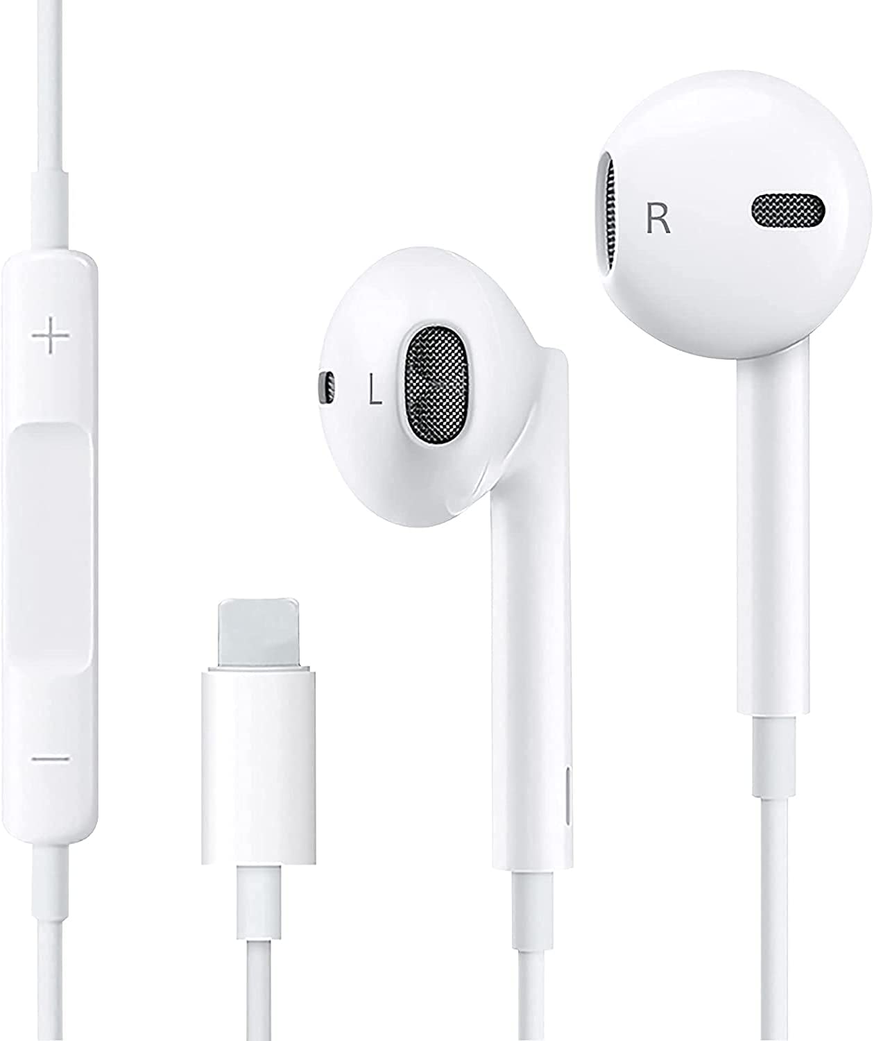 2022 イヤホン 有線 イヤフォン HIFI透明な音質 重低音 マイク付き 音量調整 通話可能 対応 iPhone14/13/12/11/ - 画像 (6)