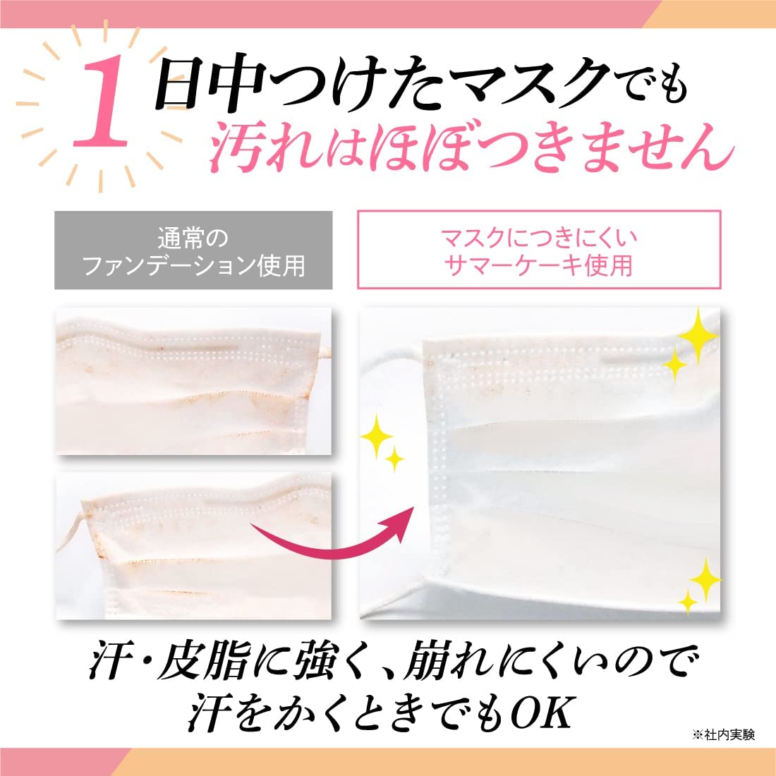 汗に強い夏専用 ファンデーション 水あり サマーケーキ 643 ナチュラル 16g ( 水使用 化粧崩れ対策 ) ナチュラクター - 画像 (3)