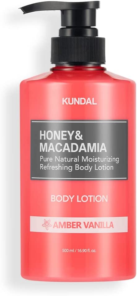 公式クンダル モイスチャーボディーローション 500mlアンバーバニラ Moisture Body Lotion 500ml A - 画像 (4)