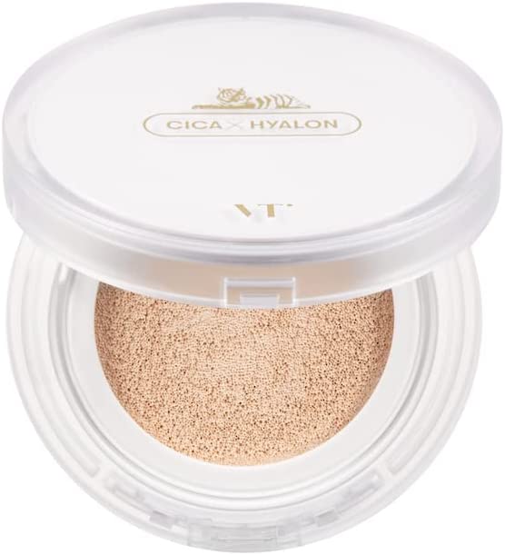 VTCOSMETICS(ブイティコスメテックス) 正規品シカ スキンフィットカバークッション ファンデーション 保湿 敏感肌 乾燥肌 スキン - 画像 (2)