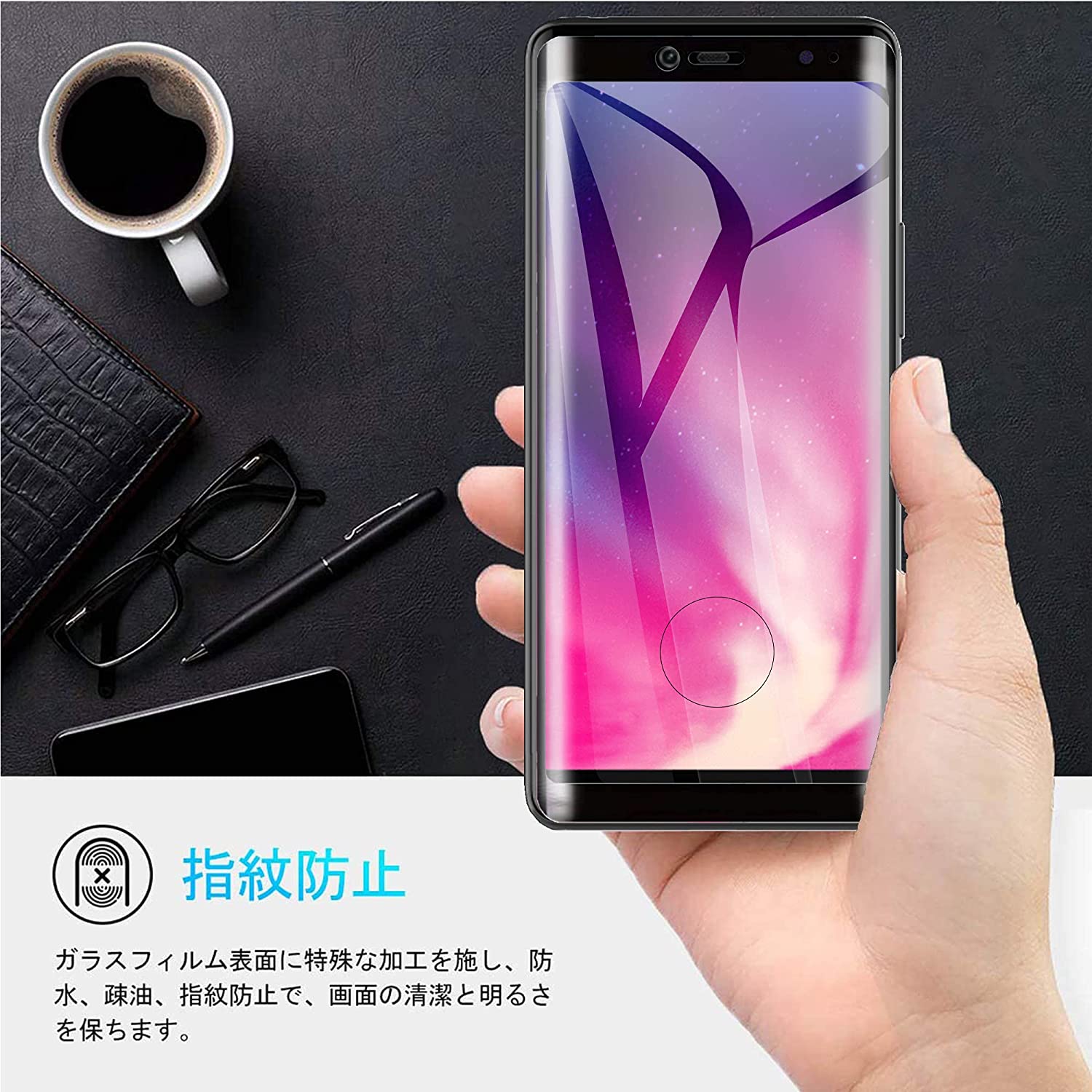 1+11枚 Rakuten Hand / Hand 5G ガラスフィルム + Rakuten Hand / 5G ケース楽天 ハンド Rak - 画像 (8)