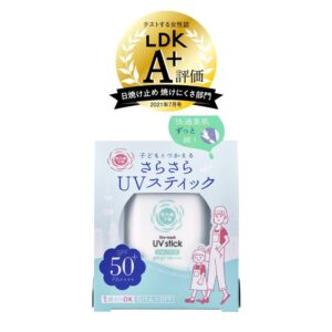 さらさらUVスティック 日焼け止め 透明 15グラム (x 1)